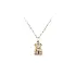 Golden Teddy Bear Pendant