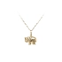 Golden Elephant Pendant