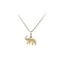 Golden Elephant Pendant