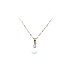 Gold Pendant with Opal