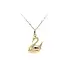 Golden Swan Pendant