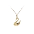Golden Swan Pendant