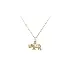 Gold Rhino Pendant