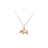 Gold Rhino Pendant
