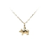 Gold Pendant in the Shape of a Piglet as a Symbol of Abundance and Happiness