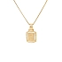 Gold Pendant Sign of the Capricorn