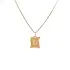 Gold Pendant Letter L