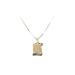 Gold Pendant Letter E