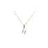 Gold Pendant Letter H