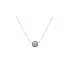 Pendant Ball with White Gold Zircons