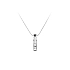 White Gold Zircon Pendant