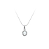 Pendant with Opal and Zircons
