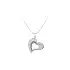 White Gold Heart Pendant