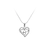 Pendant Heart with Zircons