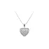 Pendant Heart with Zircons