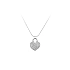 Pendant Heart with Zircons
