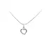 Pendant Heart White Gold