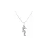 Pendant Sea Horse from White Gold