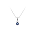Pendant with Pearl and Zircon White Gold