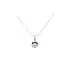 Pendant with White Gold Zircons