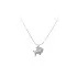 Pendant Fish with White Gold Zircons