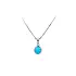 Pendant with Turquoise from White Gold