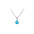 Pendant with Turquoise from White Gold
