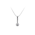 Pendant with White Gold Zircons