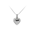 Pendant Heart of White Gold
