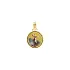Gold medallion with Jesus Christ