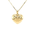 Exclusive Gold Pendant in the Shape of a Heart
