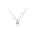 Pendant Heart of White Gold