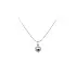 Pendant Heart of White Gold