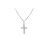 Cross with Jesus Christ from White Gold