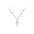 Pendant Cross of White Gold