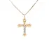 Golden Cross with Jesus Christ