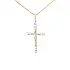 Golden Cross with Jesus Christ