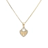 Gold Pendant Padlock