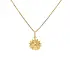 Gold Pendant Flower