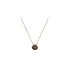 Gold Necklace with Zircons