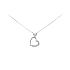 Gold Pendant Heart with Zircons