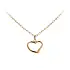 Gold Pendant Heart