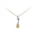 Pendant Guitar made of Combined Gold