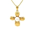 Golden Cross with Pearl