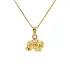 Golden Elephant Pendant