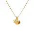 Exclusive Gold Pendant in the Shape of a Snail