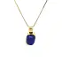 Gold Pendant Lapis Lazuli