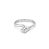 Gold Engagement Ring with Diamond