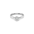 Gold Engagement Ring with Diamond