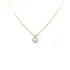 Gold Pendant with Diamond